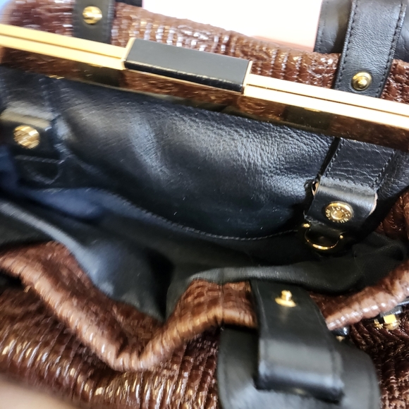 Louis Vuitton Shoulder Bag -2007 Collection Vintage Brown Leather - Picture 5 of 9